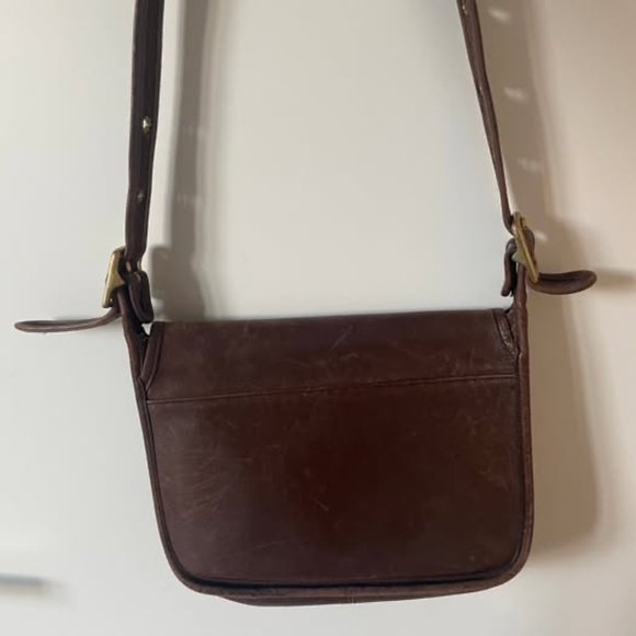 Vintage 1990s Coach 9951 Brown Leather Purse (no tag) - Picture 2 of 5